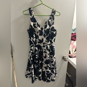 Elegant Floral Sleeveless Dress